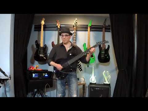 Fractal Axe-Fx III, Tech 21 Deuce Deluxe, GR-55 and Custom Parker Fly.