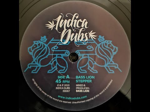 📣INDICA DUBS 7" Vinyl 💥BIG TUNE🔥🎶 "BASS LION STEPPER" available at WWW.EMPERORFARI.COM