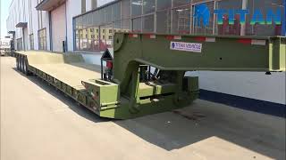 Polprikolica nizki priklopnik Titan 4 axle 100 ton removable gooseneck trailer for sale naprodaj - Slika 4 | Autoline SI Nova polprikolica nizki priklopnik Titan 4 axle 100 ton removable gooseneck trailer for sale | Slika 4 - Autoline