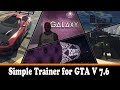 Simple Trainer 7.6 для GTA 5 видео 1