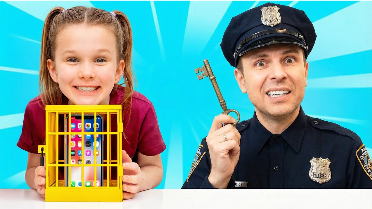 Phone Patrol! Mobile Phone Jail & Safety Rules for Kids