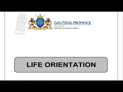 GRADE 10 LIFE ORIENTATION TERM 4 NOVEMBER FINAL EXAM GAUTENG