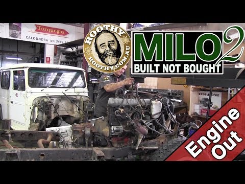 Milo 2 -  Engine Out, Chassis Stripped - 40 Series - Built Not Bought - Roothy