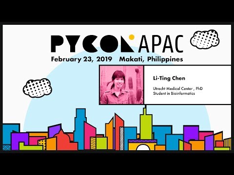 Pycon APAC 2019 - Li Ting Chen - Python’s role in accelerating biomedical science