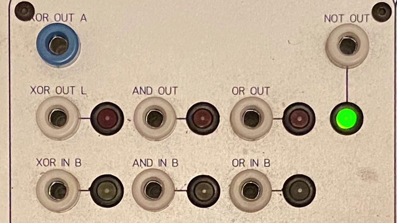 Two Useful Patches Employing Logic (video) Equipment lines
