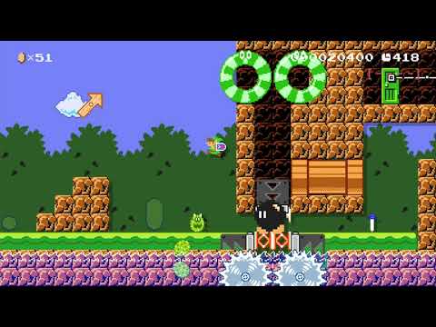 満ち引きの森 / Zelda:Aquatic Forest by ふるくし - Super Mario Maker 2 - No Commentary 1bz