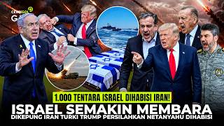 Iran Serbu Israel Rudal Kheibar Hantam Tel Aviv 1.000 Tentara Dihabisi! Trump Murka Netanyahu Dalang