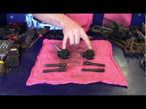 Traxxas T-Maxx Differential Rebuild – Cleaning Hardened Grease and Rebuilding Both Diffs