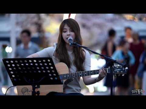 160819 주니엘 한강 버스킹 02