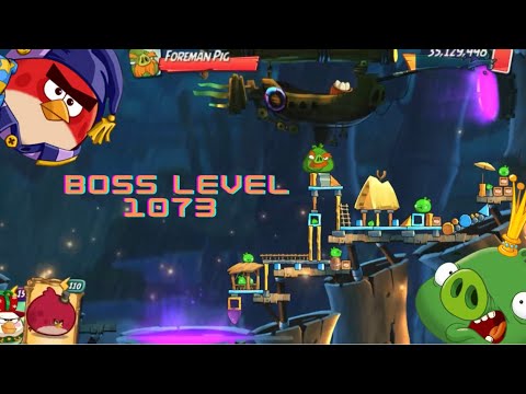 Angry Birds 2 | Gamplay Walkthrough Hard Boss Part 1073 #level1073