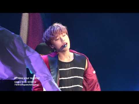 190302 박지훈 대만팬미팅 #Press your number (4k직캠)