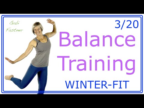3/20 ⛷️30 min. Balance Training | Kräftigung und Gleichgewicht | ohne Geräte