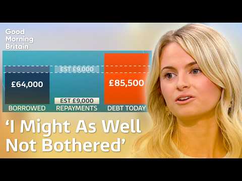 Young graduate's student loan debt rises by £20k despite years of repayments