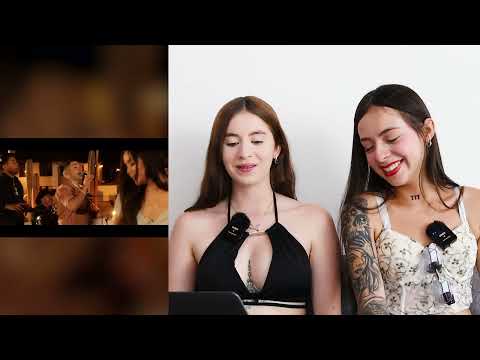 COLOMBIANAS REACCIONAN A Quedate Conmigo - (Video Oficial) - Eslabon Armado y Grupo Frontera