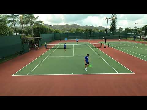 Steele and Tavin Kailua Racquet  Club Night Doubles August 25, 2023 Qualifier Match