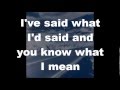Modest Mouse - Dramamine (Lyrics)