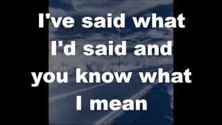 Modest Mouse - Dramamine (Lyrics)