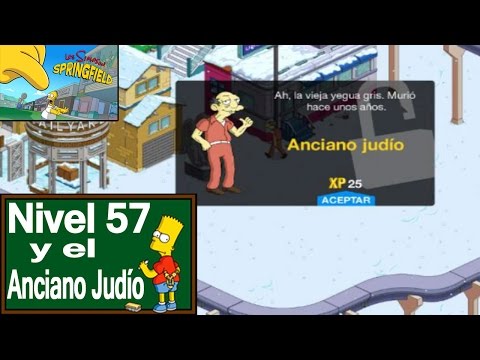 Los Simpson Springfield "El Anciano judío y el Nivel 57" por Tony