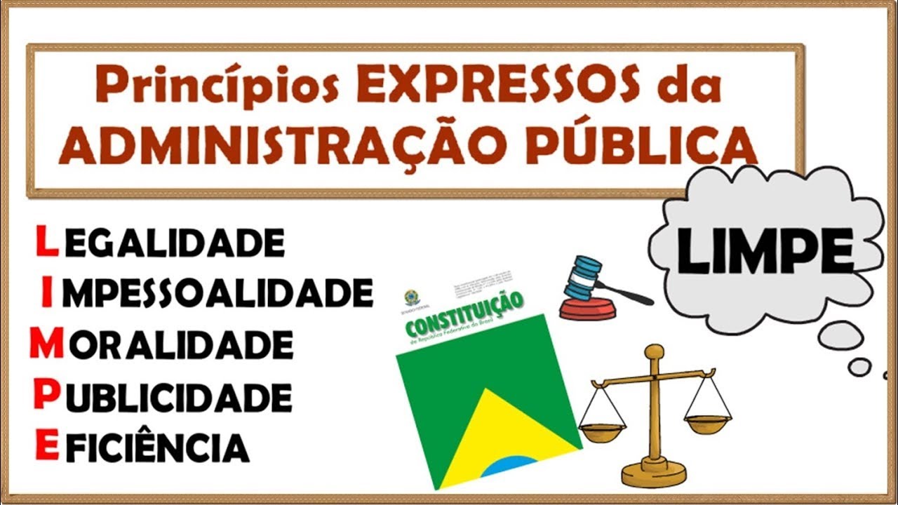 Princípios EXPRESSOS da ADMINISTRAÇÃO PÚBLICA『LIMPE』Art. 37 da CF 🇧🇷║Direito Administrativo║Animação