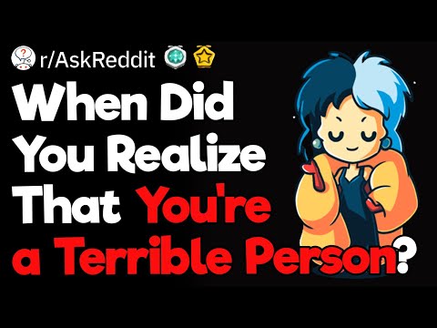 Dang, I’m a Terrible Person