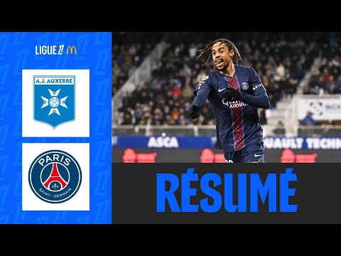 AJ AUXERRE - PARIS SAINT-GERMAIN (0-1) | Week 19 - Ligue 1 McDonald's 25/26