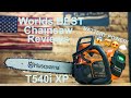 Battery Powered Chainsaw Review Testing The Husqvarna T540i Xp