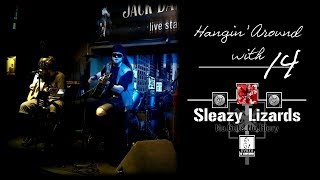 Hangin' Around with Sleazy Lizards - [..."Run" soundcheck - SL a-Live at Bat City...]