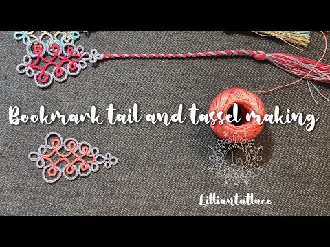 Tatting onto a paperclip Very Simple Great for beginners