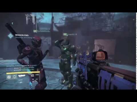 Lets play Destiny - (Co-op) - Part 19 - Venus - The Nexus Strike Mission Flawless