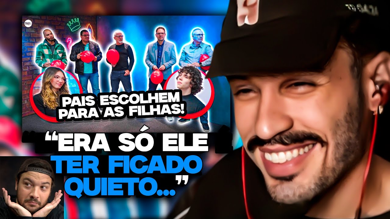 PAIS FURAM O BALÃO E ESCOLHEM O DATE DAS FILHAS - PAULO VITA SHOW | REACT DO STAG