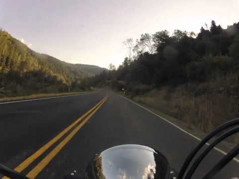 Motorcycle Time Lapse - Weaverville, CA to Simon Legree's near Salyer, CA.