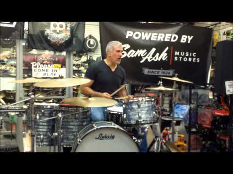 Ben Sesar Drum Clinic Part 2 Sam Ash 8/24 Stick Technique and Playing with a Metronome