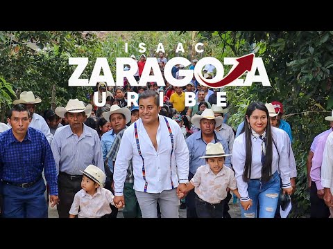 ISAAC ZARAGOZA CANDIDATO A PRESIDENTE MUNICIPAL DE SANTA MARÍA LA ASUNCIÓN VISITA  LLANO DE AGUA
