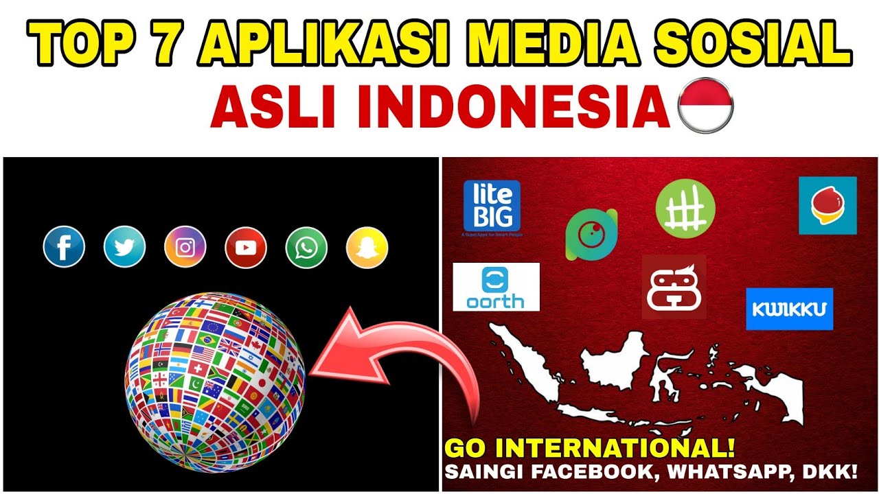 Wow, these 7 global social media apps are ORIGINALLY INDONESIAN. Rival Facebook, WhatsApp, and more!