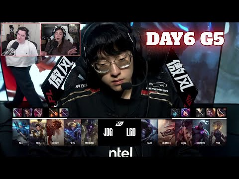 JDG vs LGD | Day 6 LPL Spring 2025 Split 2 Placements | JD Gaming vs LGD Gaming