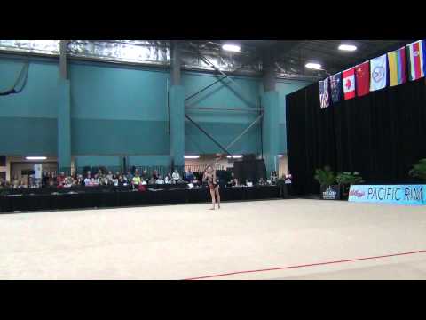 Patricia Bezzoubenko - Ball Finals - 2012 Kellogg's Pacific Rim Championships