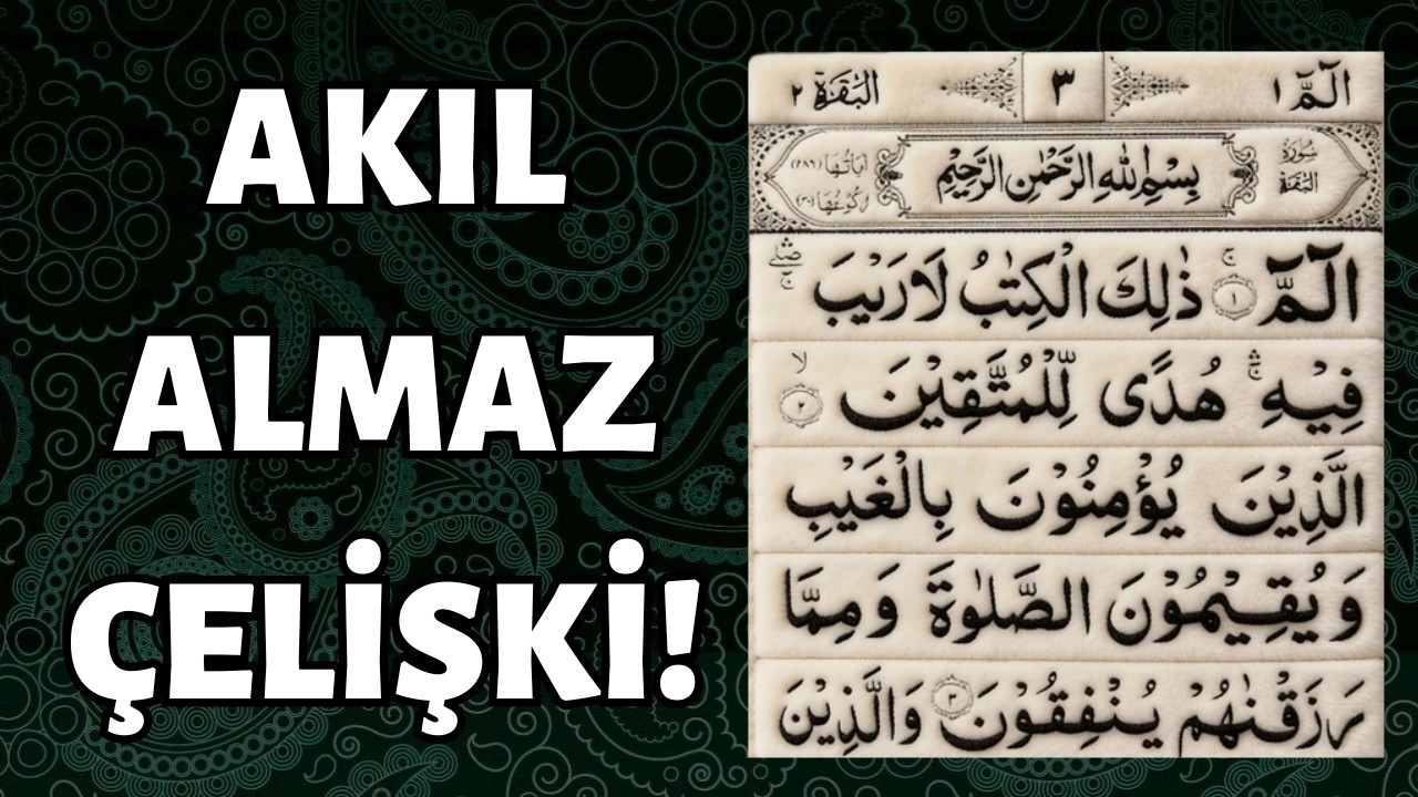 İKİ AYET ARASINDA ÇELİŞKİ YUMAĞI!