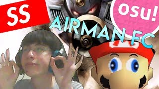AIRMAN SS +HD | EPIC SUPER MARIO 64 BEATMAP | osu! Liveplay