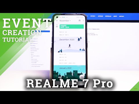 How to Add Event to Calendar in REALME 7 Pro – Find Notification Options
