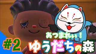 【どうぶつの森】２日目のあつもりぃ！！【ゆうだちの森】