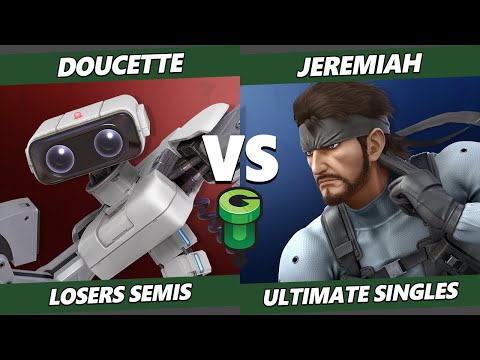 Game Underground - Losers Semis - Doucette (ROB) Vs. Jeremiah (Snake) SSBU Ultimate Tournament