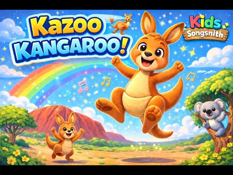 Kazoo Kangaroo 🦘 | Fun Kids Song | Jump, Bounce & Dance | Kids Songsnith Kazoo Kangaroo Groove