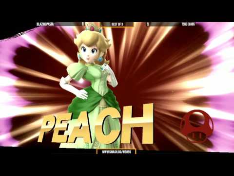 WBB 95  BlazingPasta (Peach) vs Chaos (Bowser, Diddy)   Winners Semi Finals   Smash 4 Singles