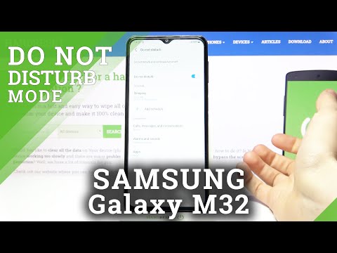 How to Enable Do Not Disturb Mode on SAMSUNG Galaxy M32 – DND Mode
