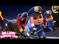 Dino Attack In The City Police Save The Day Kids Cartoon Police Stories 4k
