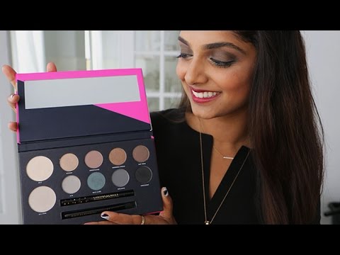 Smoky Eye Tutorial with Cynthia Rowley Beauty Game Face Palette Starring Deepica