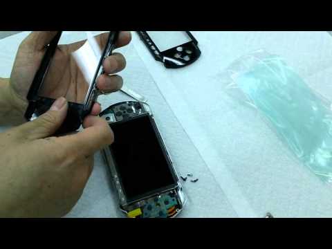 How to change FACEPLATE on PSP 1000 (PSP FAT) - HD 720P
