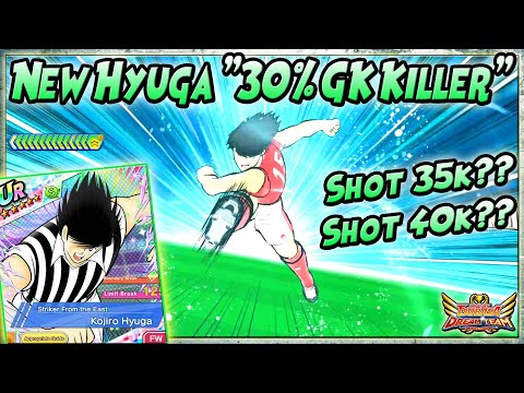 🔥🔥 OP ABIS!! NEW Hyuga Green "30%GK Killer" , Review Yukz.. - Captain Tsubasa Dream Team