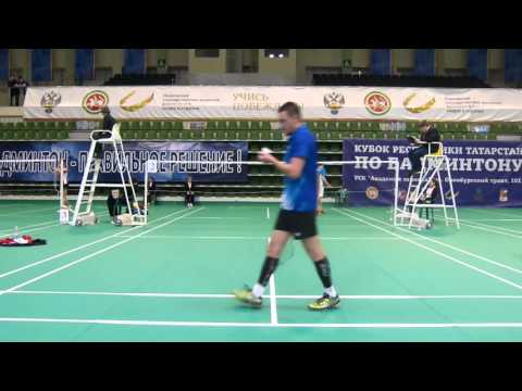 Badminton Kazakhstan.Artur Niyazov vs Alexandr Vasilkin