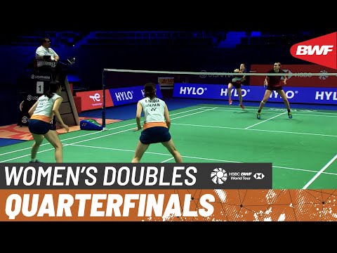 HYLO Open 2021 | Efler/Lohau (GER) vs Iwanaga/Nakanishi (JPN) | Quarterfinals